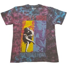 T-shirt multicolore Guns N