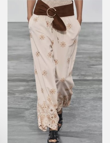 Pantalone boho zara gamba - zara,