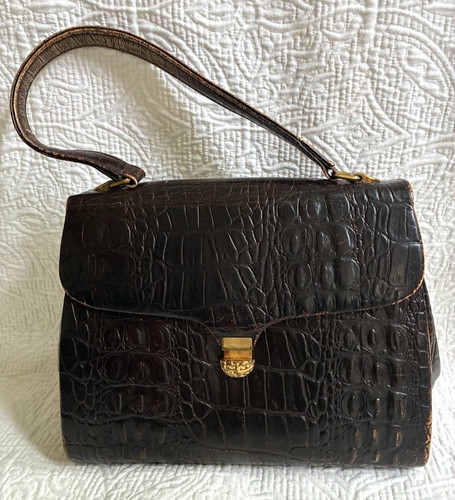 Borsa vintage anni pelle - borsa, in