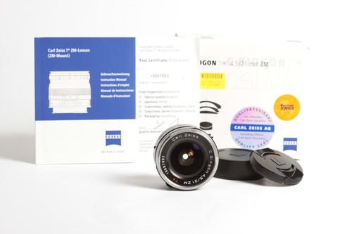 Carl zeiss biogon 21 zm - biogon, 4,5/21