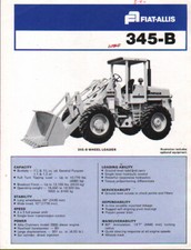 FIAT-ALLIS "345-B" Ruota