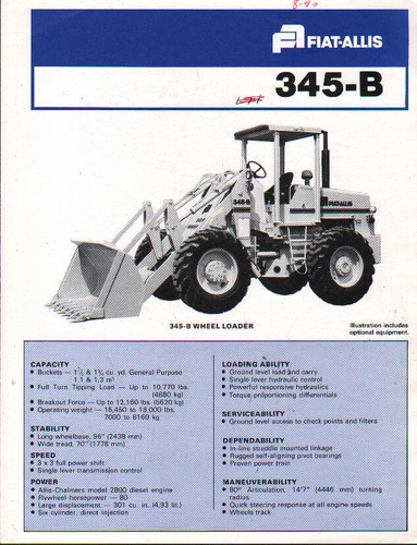 Fiat allis 345 ruota - fiat-allis, "345-b"