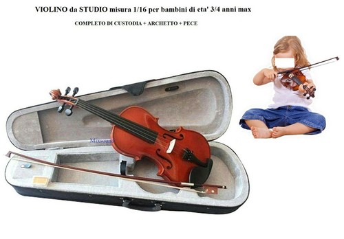 Violino misura bambino - violino, 1/16