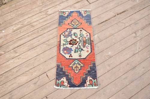Tappeto kilim turco - kilim, 13''x33''