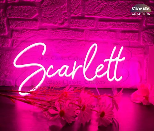 Custom name neon - custom, sign