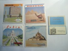 VIEW MASTER ANNI 60 - LOTTO 4 SET DI REEL CON LIBRETTI + CATALOGO PIEGHEVOLE