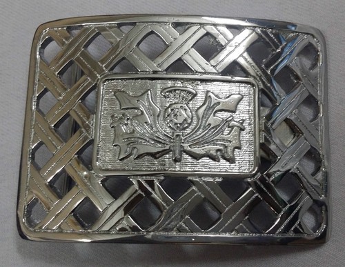 Cardo scozzese cintura fibbia - cintura,