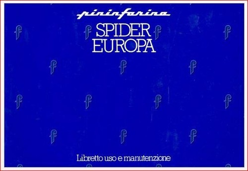 Fiat 124 pininfarina - pininfarina, spider
