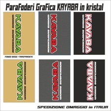 copri fodero forcella KAYABA  adesivo in kristal  cm 24 X cm 16,5