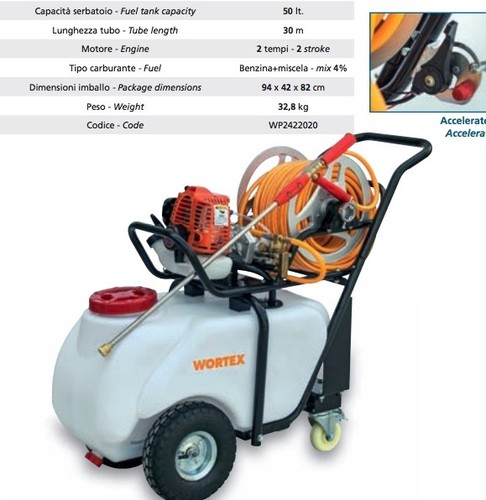 Pompa irroratrice wortex - irroratrice,