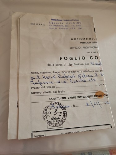 Fiat 850 foglio - fiat, 850/s