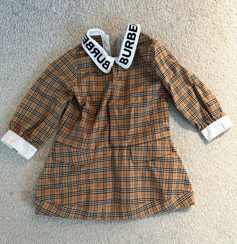 Abito camicia burberry bambina - camicia,