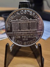 ONCIA AUSTRIA FILARMONICA DI VIENNA ANNO 2018 ARGENTO FDC - 1,50 euro SILVER UNC