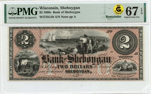 1860s wisconsin obsoleto - 1860s,