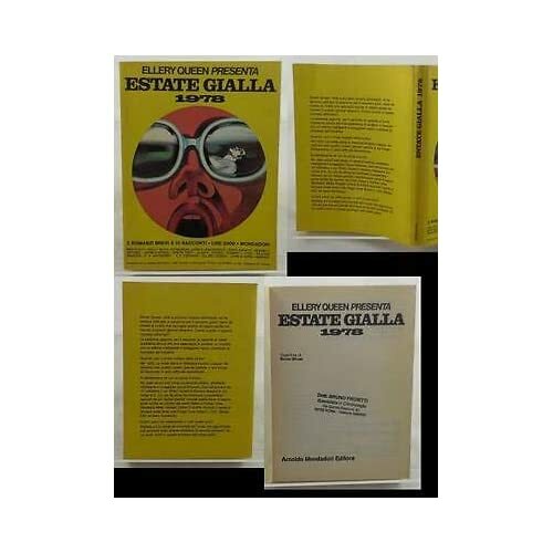 V0226 libro estate gialla 1978 - libro,
