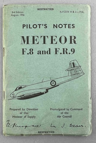 Gloster meteor f r - gloster, &