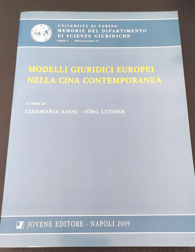 "Modelli giuridici europei