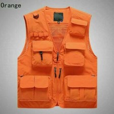 Gilet uomo cargo multitasche