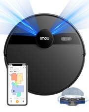 IMOU RV1L Robot Aspirapolvere Funzione Pulizia LDS WLAN Navigazione Lidar 4500Pa