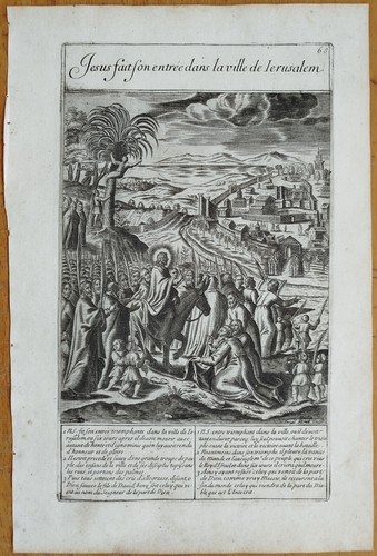 Gesù cavalca gerusalemme - gesù,