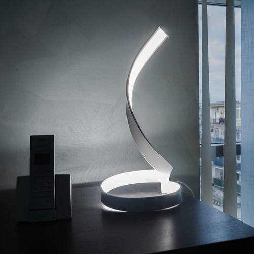 Lampada moderna curva luce
