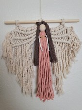 Bambola angelo all'uncinetto