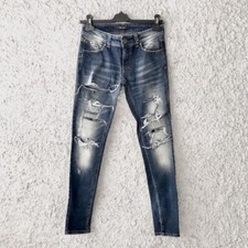 IMPERIAL JEANS SKINNY STRAPPI BLU PLEASE ZARA GUESS LIU JO CALZEDONIA 