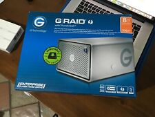 Hgst G-Technology G-Raid 8TB Thunderbolt e USB 3.0 array disco esterno