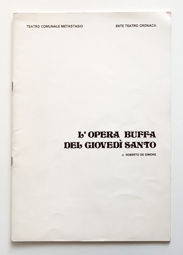 Roberto simone opera - roberto, l'opera
