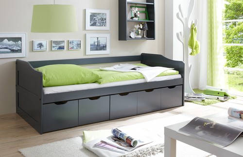 Divano letto funzionale con