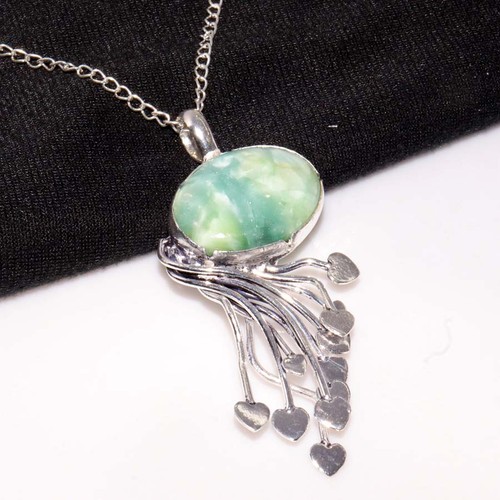 Collana foglia ememorfite - collana,