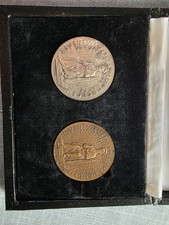 Dittico medaglie argento e