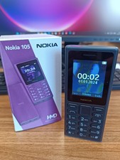 Nokia 105 2024 Telefono Cellulare Nero Dual SIM 2G - Cellulare Economico Base