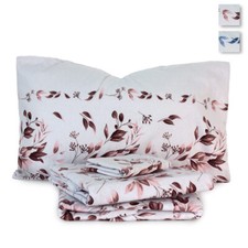 Completo lenzuola in flanella Thea di Enrico Coveri Matrimoniale AB328