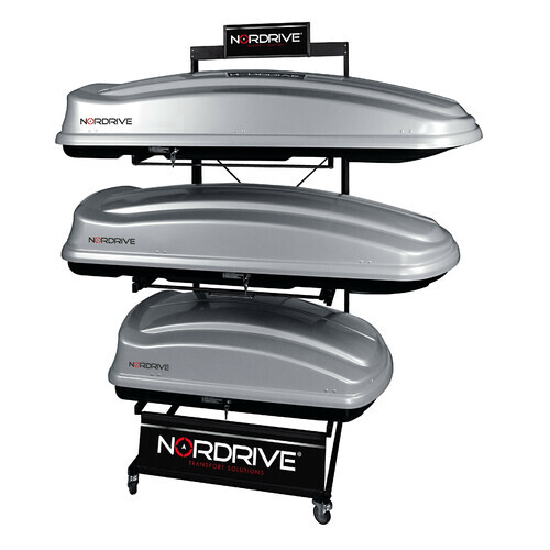 Lmxr espositore con ruote per - con,