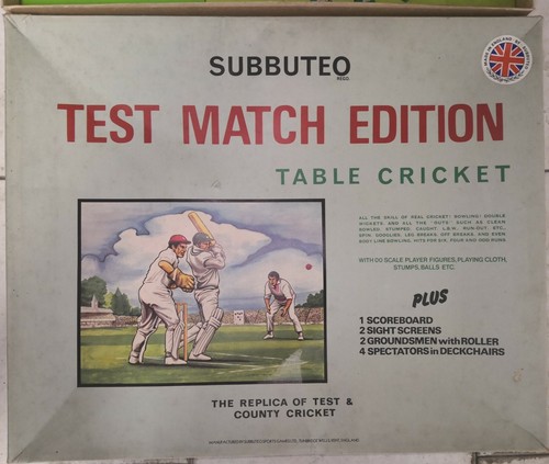 Subbuteo gioco table cricket - subbuteo,