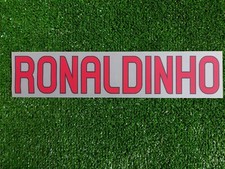 SCRITTA RONALDINHO PER MAGLIA