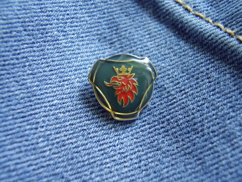 Spilla scania logo - spilla, camion