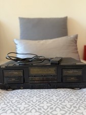 Aiwa double stereo cassette deck AD-WX717