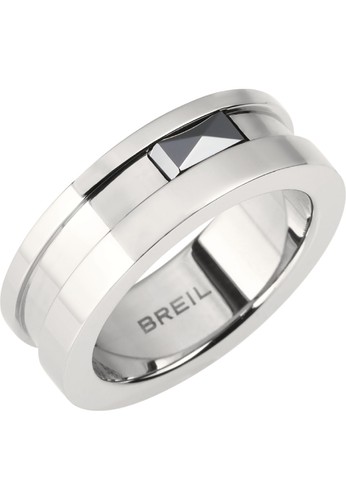 Breil anello ceramic brick - breil,