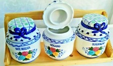 Set 3 VASETTI PORTASPEZIE