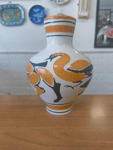 Vaso ceramica con disegni - ceramica,