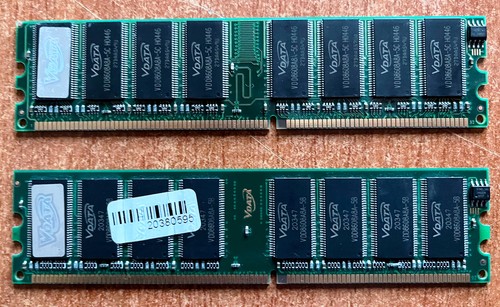 2x256mb 512mb memoria - 2x256mb,