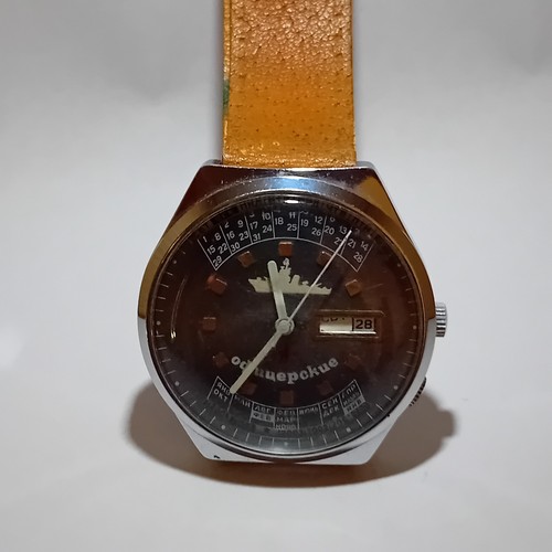 Orologio raketa calendario - orologio,