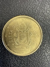 MONETA 50 CENT CITTA' DEL