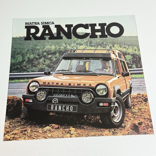 Matra simca rancho - /, 4p