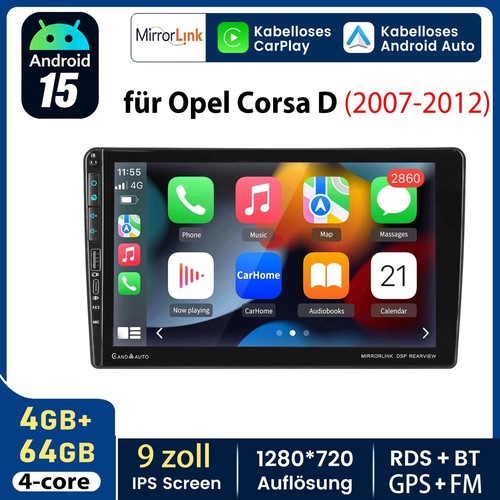 Autoradio carplay android - 9",