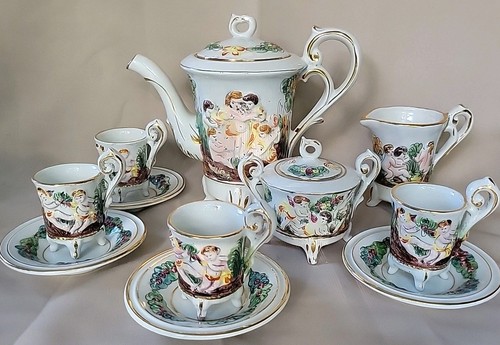 Set caffè vintage - , capodimonte