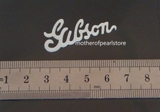 Gibson Script Banjo Logo Ricambio,Aggiornamento,Riparazione Vera Madreperla