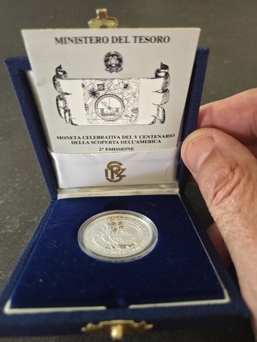 Italia 500 lire - italia, argento